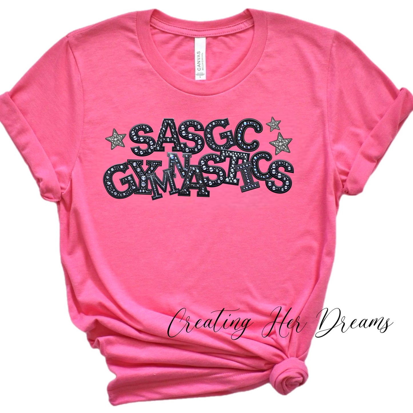 Gymnastics SASGC Sparkle Tee