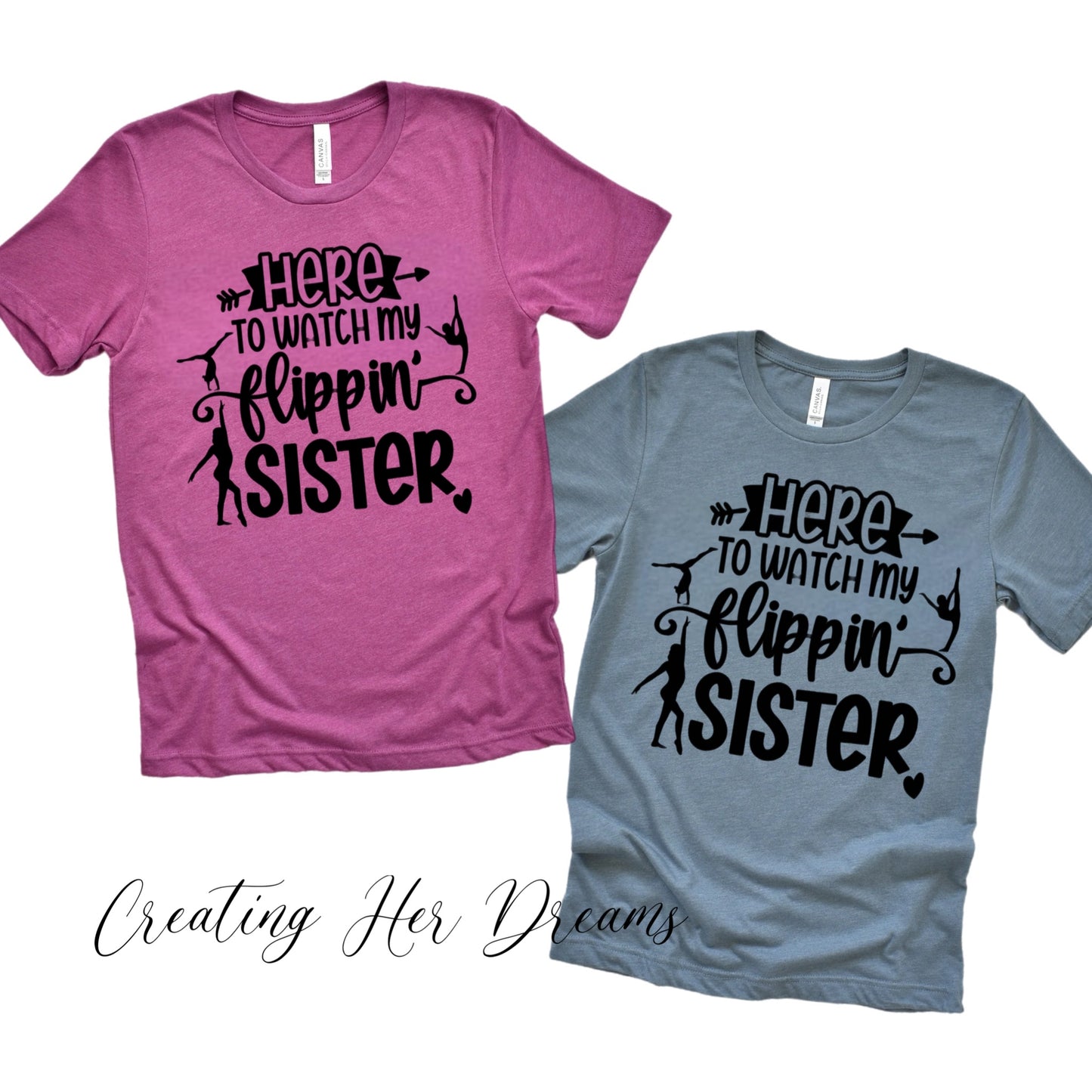 Gymnastic Flippin Sister Tee