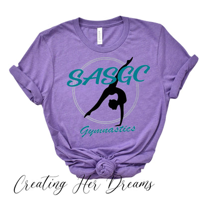 Gymnastics SASGC Logo Youth Tees